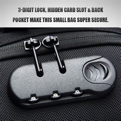 anti theft backpack lock.